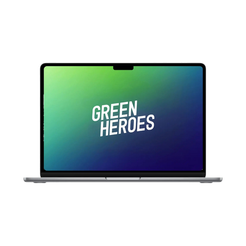 MacBook Air 2022 — Meget flot stand — Green Heroes