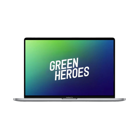 MacBook Pro 2019 — Meget flot stand — Green Heroes
