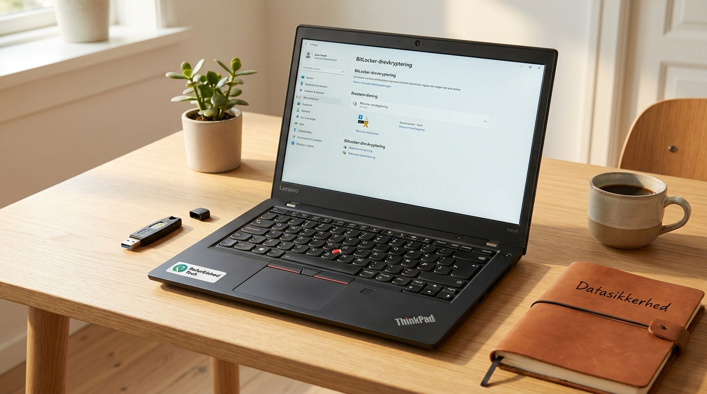 BitLocker og kryptering på Lenovo ThinkPad