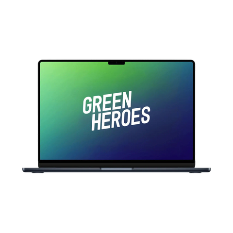 MacBook Air 2024 — Meget flot stand — Green Heroes