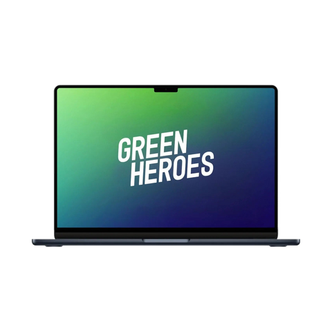 MacBook Air 2023 — Meget flot stand — Green Heroes